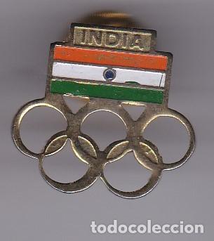 Coleccionismo deportivo: PIN DEL COMITE OLIMPICO DE INDIA (RARO) - Foto 1
