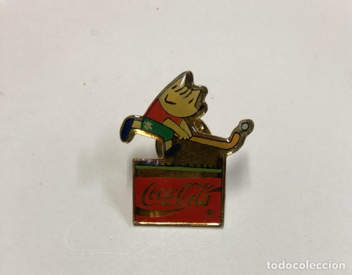 Coleccionismo deportivo: Pin coby olimpiadas Barcelona 92 - Foto 1