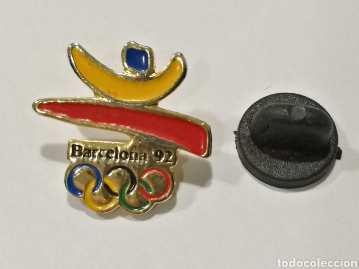 Coleccionismo deportivo: Pin Barcelona 92 - Foto 1