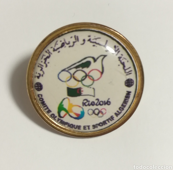 Coleccionismo deportivo: Pin Rio 2016 Algeria - Foto 1