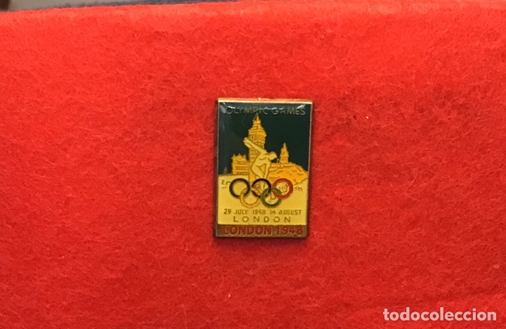 Coleccionismo deportivo: Pin Londres 1948 - Foto 1
