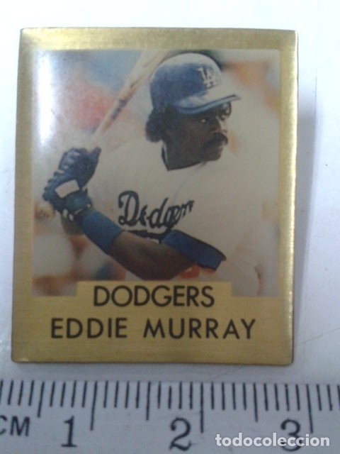 Coleccionismo deportivo: PIN Baseball / Dodgers - Eddie Murray - Foto 2