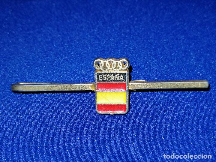 Coleccionismo deportivo: PISA CORBATA ESPA&Ntilde;A OLIMPIADAS - Foto 1