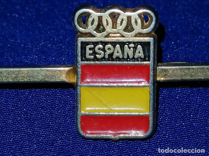Coleccionismo deportivo: PISA CORBATA ESPA&Ntilde;A OLIMPIADAS - Foto 2