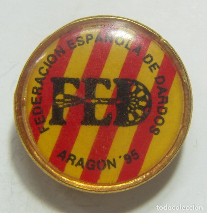 cinta colchón Calumnia pin federacion española de dardos aragon 95 - Comprar en todocoleccion -  208871411