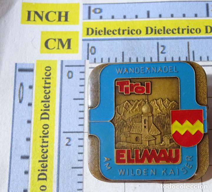 Sammelleidenschaft Sport: BROCHE INSIGNIA DEPORTES. SENDERISMO MARCHA ALPINA EN AUSTRIA. ELLMAU TIROL