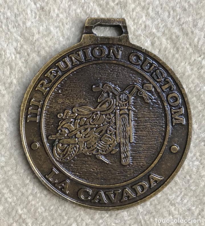 Sammelleidenschaft Sport: Medalla Motorista III Reuni&oacute;n Custom - La Cavada (Cantabria) - A&ntilde;o 1997 - Motociclismo - Moto