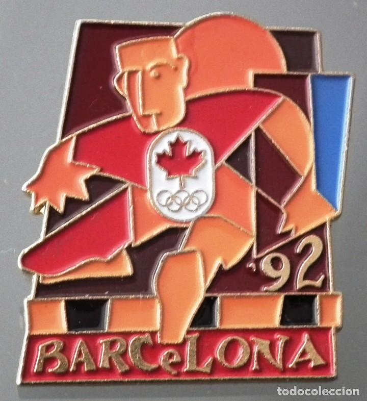 Coleccionismo deportivo: PIN OLIMPIADA BARCELONA 92- CANAD&Aacute; - Foto 1