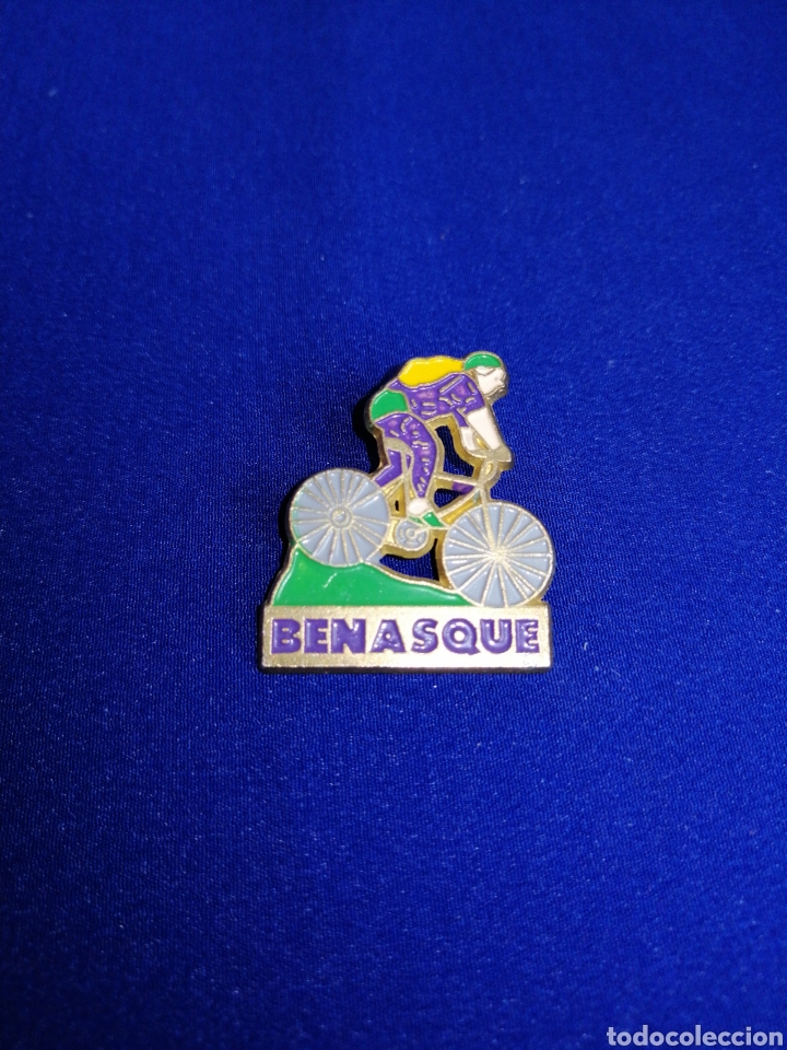 Coleccionismo deportivo: PIN BENASQUE CICLISMO - Foto 1