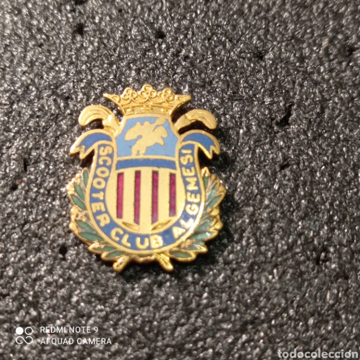 Coleccionismo deportivo: Pin SCOOTER CLUB ALGEMES&Iacute; - Algemes&iacute; (Valencia) - Foto 1