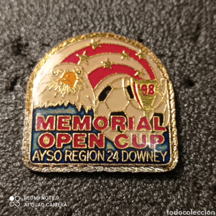 Coleccionismo deportivo: Pin MEMORIAL OPEN CUP 98 - Foto 1