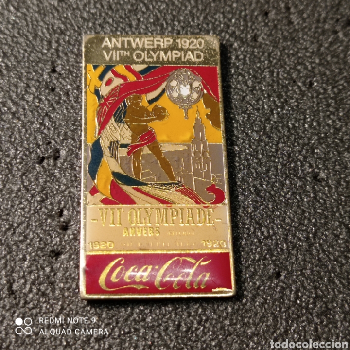 Coleccionismo deportivo: Pin ANTWERP 1920 - VII OLIMPIADA - Foto 1