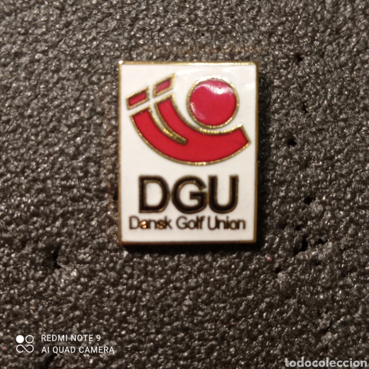 Coleccionismo deportivo: Pin UNION DANESA DE GOLF - Foto 1