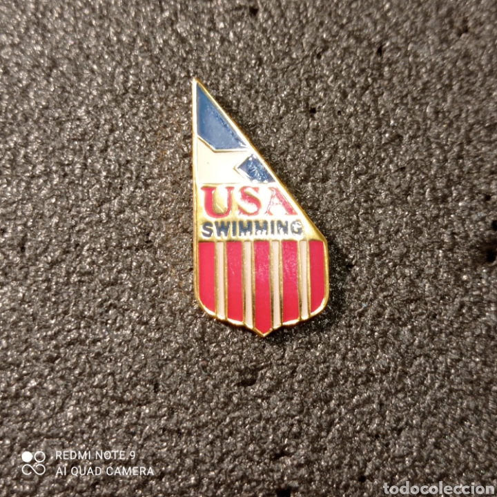 Coleccionismo deportivo: Pin USA SWIMMING - Foto 1