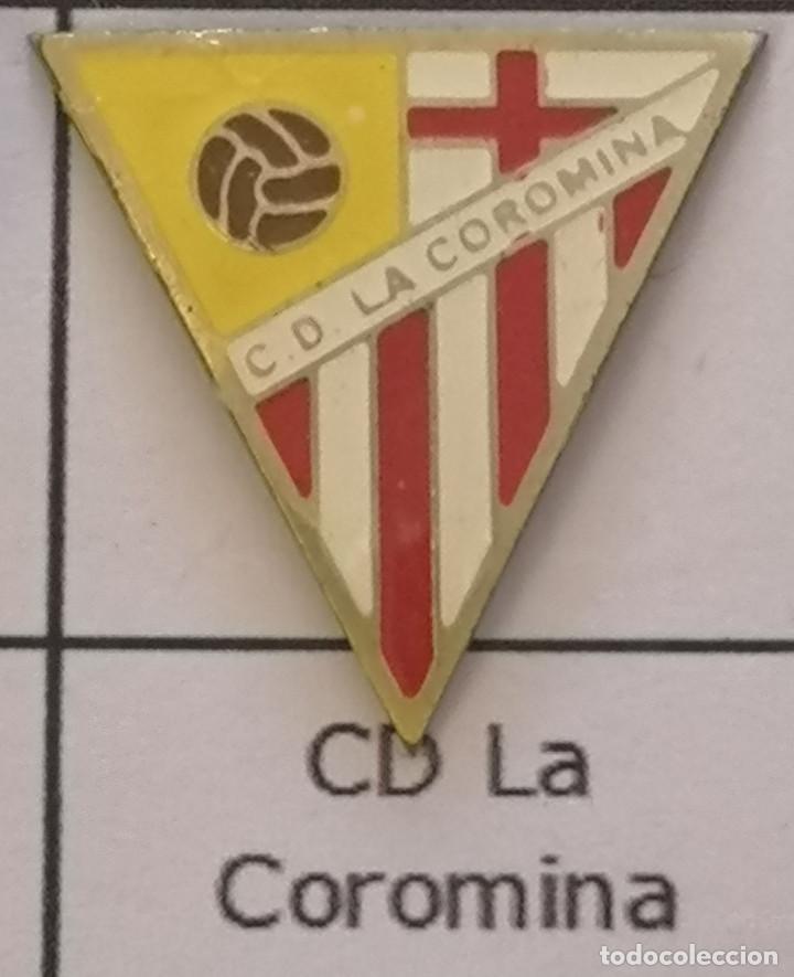 Sports collectibles: PIN FUTBOL - BARCELONA - CARDONA - CD LA COROMINA