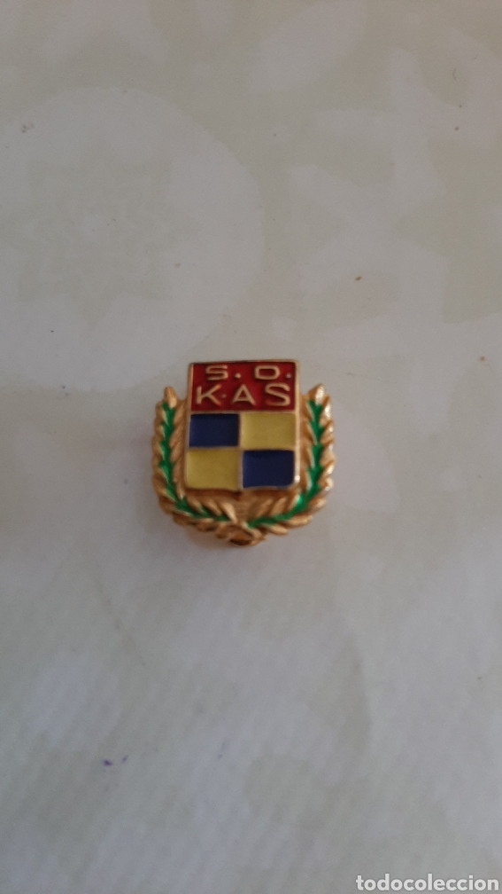 Sammelleidenschaft Sport: CUCLISMO S.D KAS DEPORTES INSIGNIA SOLAPA ANTIGUA PIN BUENA ESTADO LEGRALA M&Eacute;TRICO