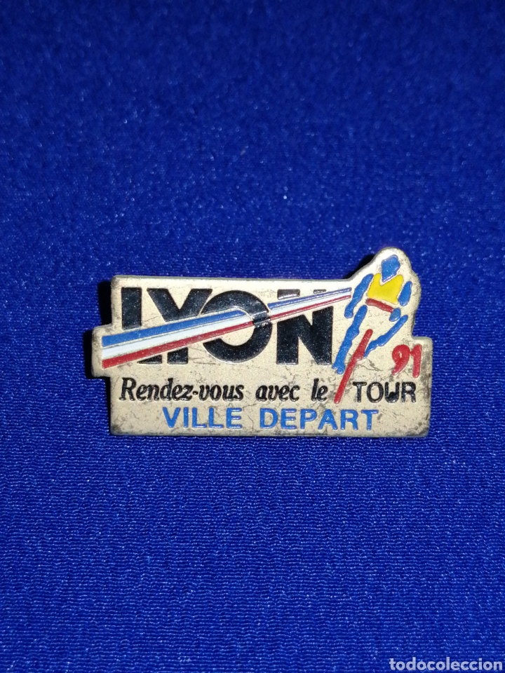 Coleccionismo deportivo: PIN CICLISMO LYON - Foto 1