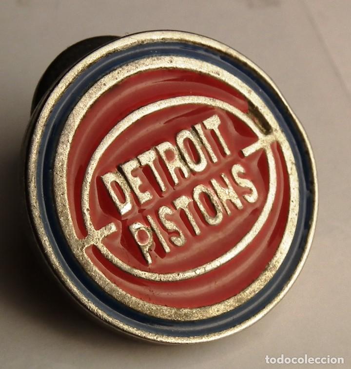 Sammelleidenschaft Sport: PIN BALONCESTO BASKET NBA - DETROIT PISTONS 1992