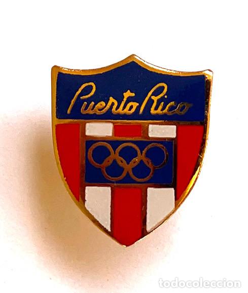 Coleccionismo deportivo: Pin. Comit&eacute; ol&iacute;mpico Puerto Rico - Foto 1