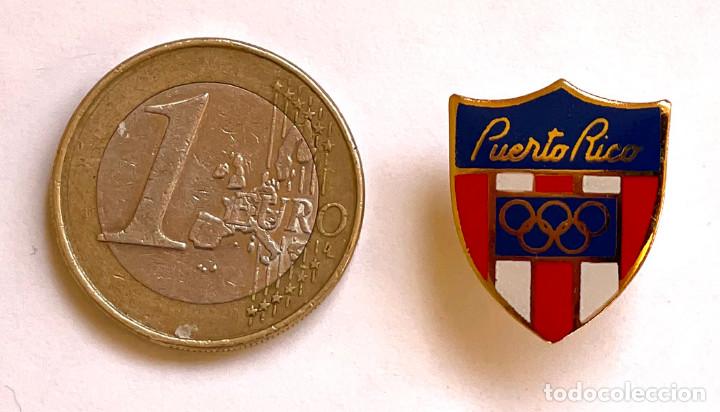Coleccionismo deportivo: Pin. Comit&eacute; ol&iacute;mpico Puerto Rico - Foto 2