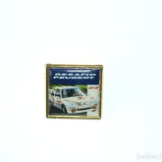 Coleccionismo deportivo: 21- PIN METALICO COCHE PEUGEOT 306 DESAFIO PEUGEOT 94 ORIGINAL AÑOS 90 BADGE RALLY CAR WRC PINS. Lote 343125788