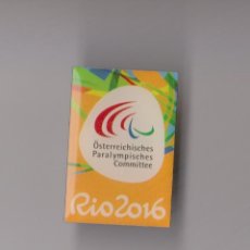Coleccionismo deportivo: AUSTIA PARALYMPIC COMMITTEE NOC PIN BADGE RIO 2016. Lote 323224178