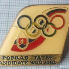 Coleccionismo deportivo: POPRD TATRY CANDIDATE OLYMPIC GAMES BID CITY PIN BADGE HOST. Lote 323233758