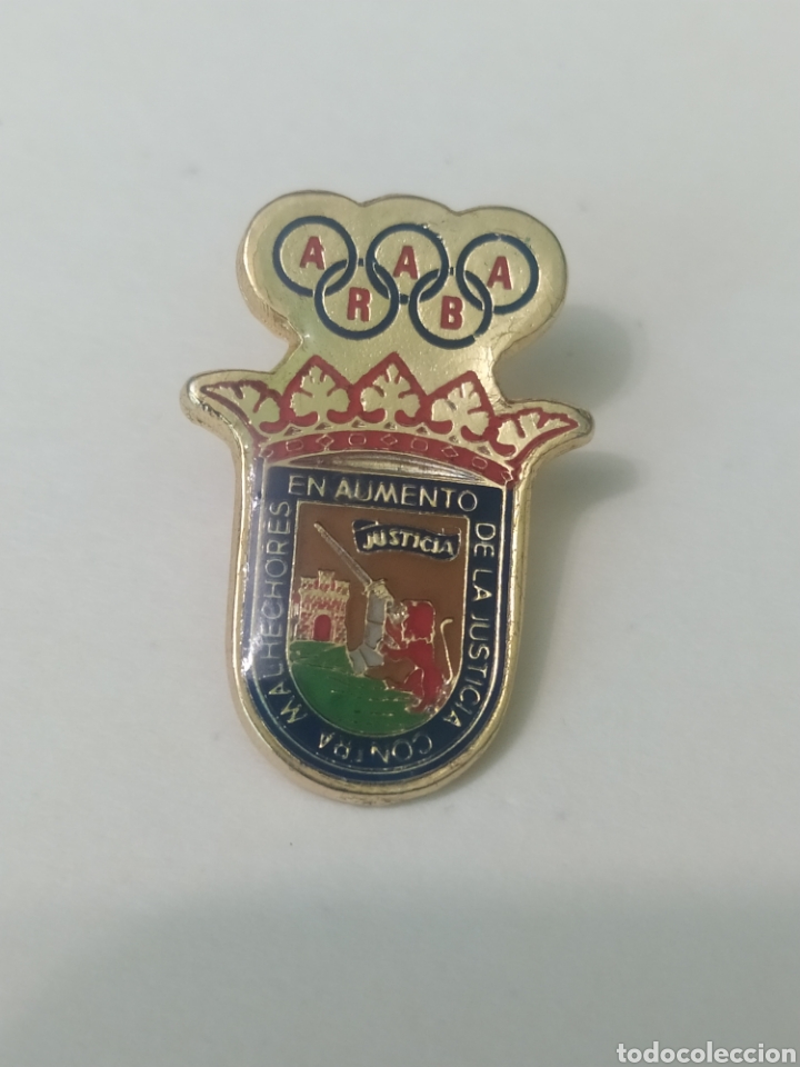 Coleccionismo deportivo: INSIGNIA HER&Aacute;LDICA. ALABA. - Foto 1