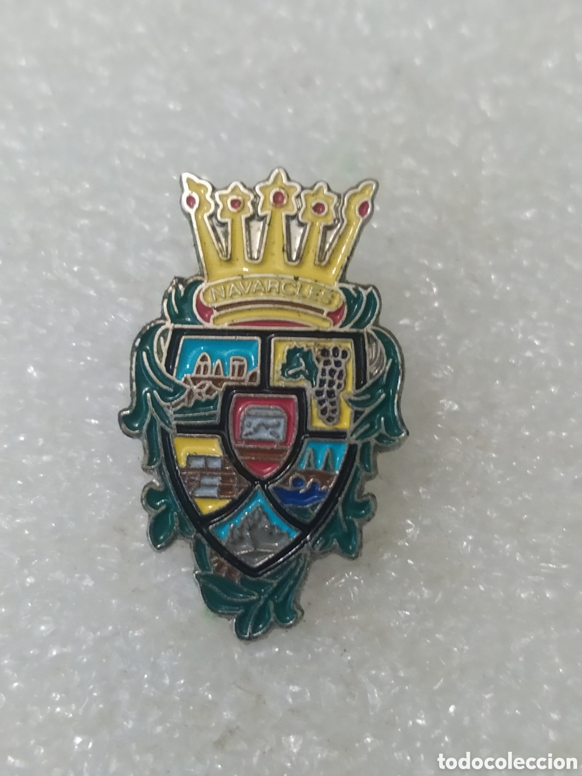 Sammelleidenschaft Sport: INSIGNIAS HER&Aacute;LDICAS NAVARCLES. BARCELONA