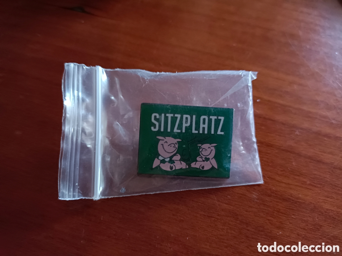 Coleccionismo deportivo: PIN SITZPLATZ - Foto 1