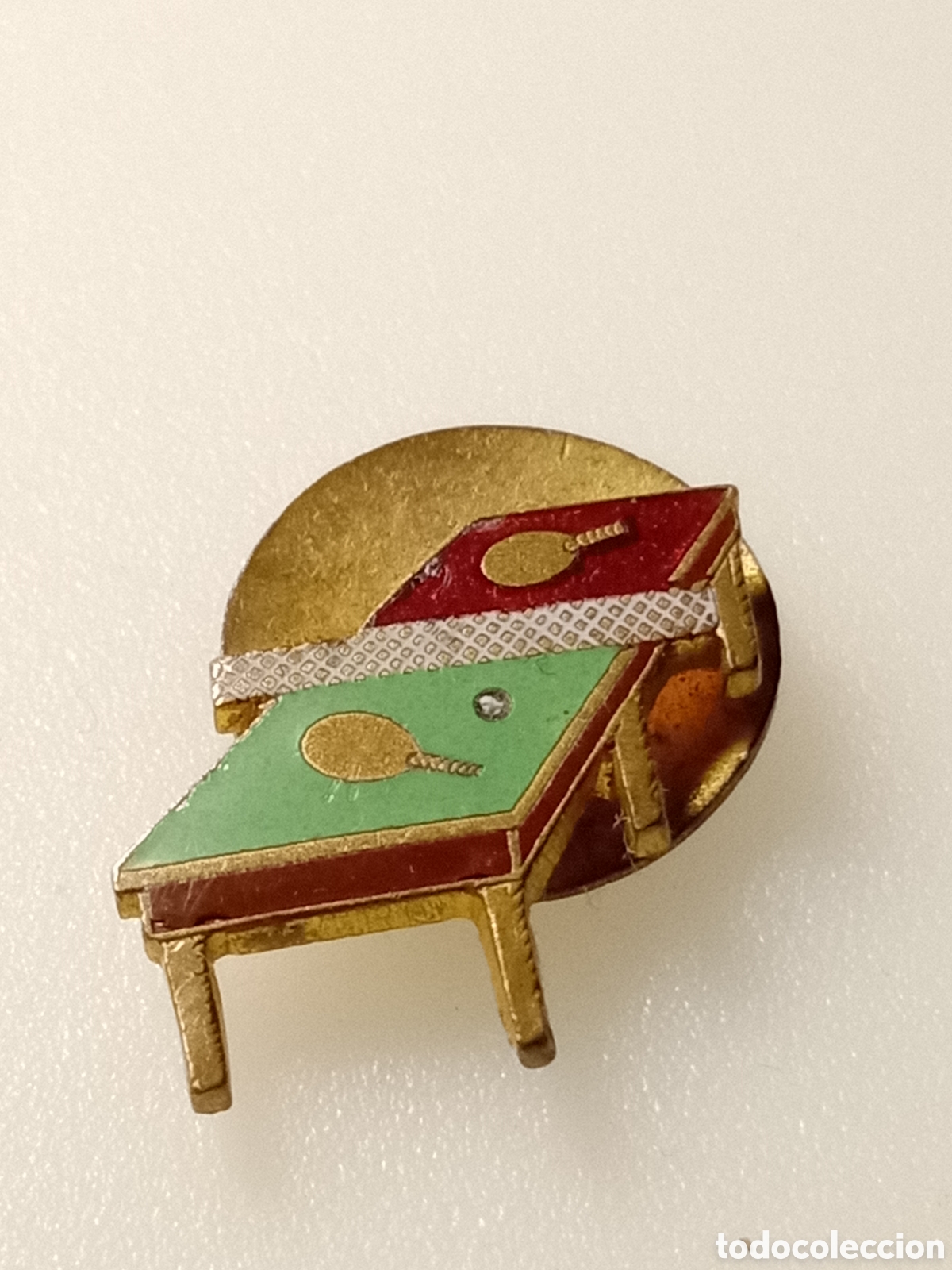 Coleccionismo deportivo: Pin Tenis de mesa - Foto 3