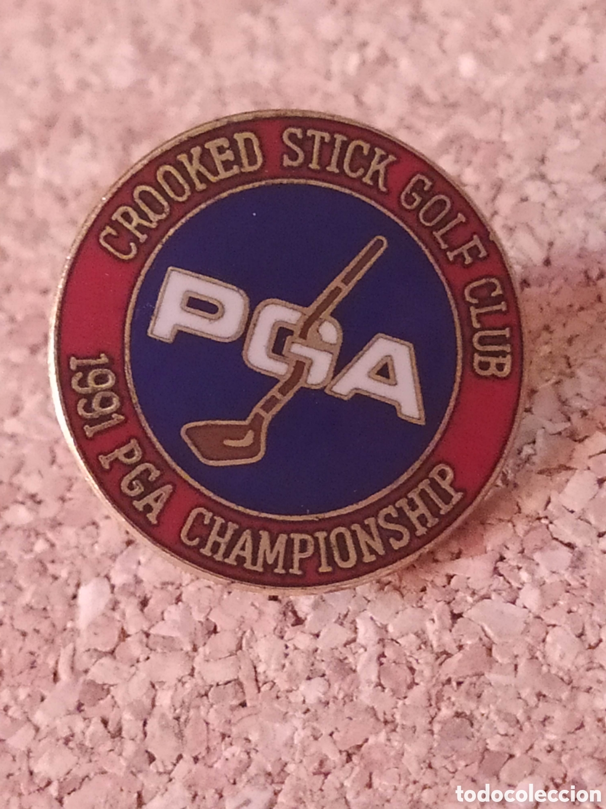 Coleccionismo deportivo: Pin PGA Golf 1991 - Foto 3