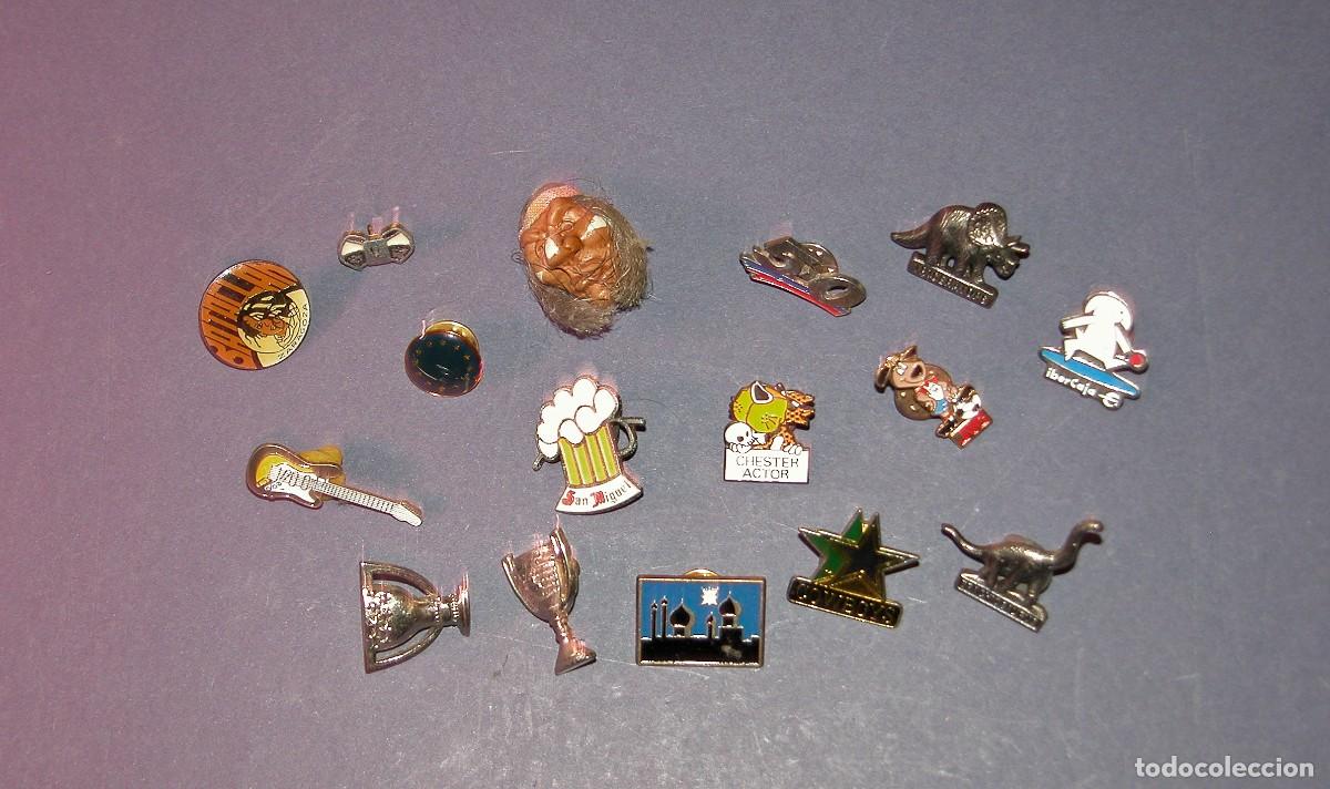 Coleccionismo deportivo: LOTE DE 16 PINS. - Foto 1