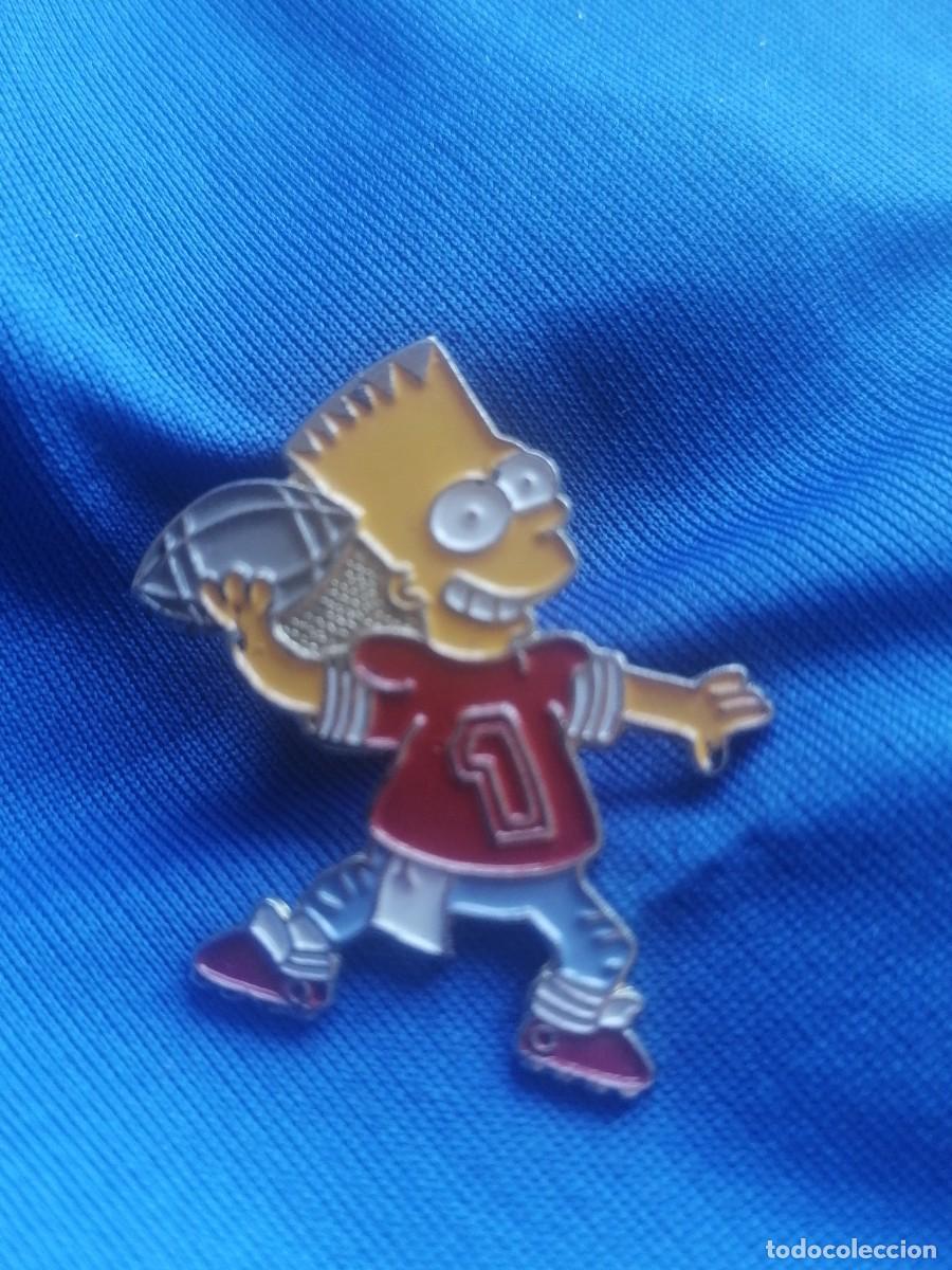 Coleccionismo deportivo: Fin Bart Simpson jugando al rugby Los Simpson - Foto 1