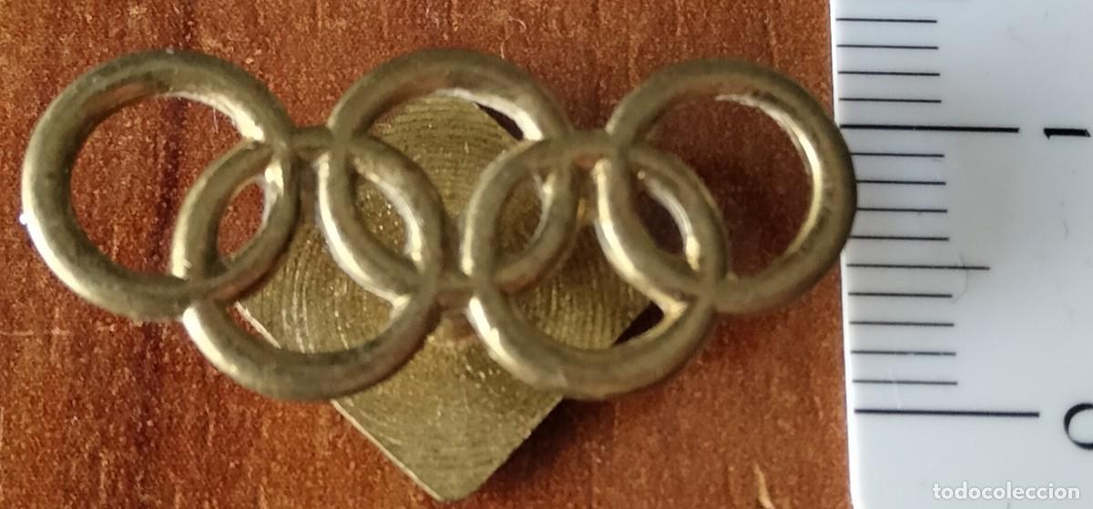 Coleccionismo deportivo: Insignia Aros Ol&iacute;mpicos - Foto 1