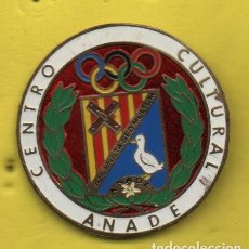 Coleccionismo deportivo: PIN-CENTRO CULTURAL ANADE -HAY MAS PINS DE ZARAGOZA.,HUESCA Y TERUEL A LA VENTA-ZARAGOZA-ARAGON