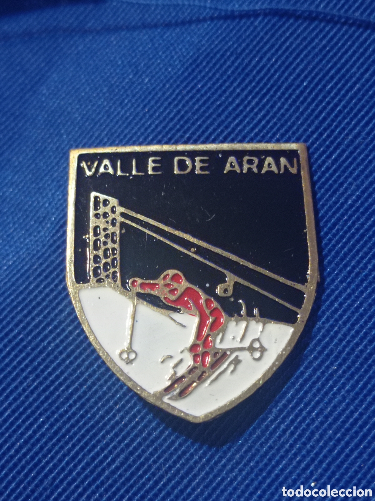 Coleccionismo deportivo: EMBLEMA SKY VALLE DE ARAN - Foto 1