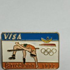Coleccionismo deportivo: PIN VISA - SPONSOR BARCELONA 1992