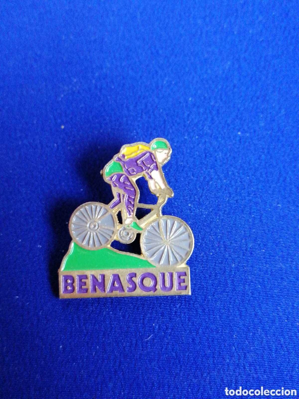 Coleccionismo deportivo: CICLISMO BENASQUE PIN - Foto 1