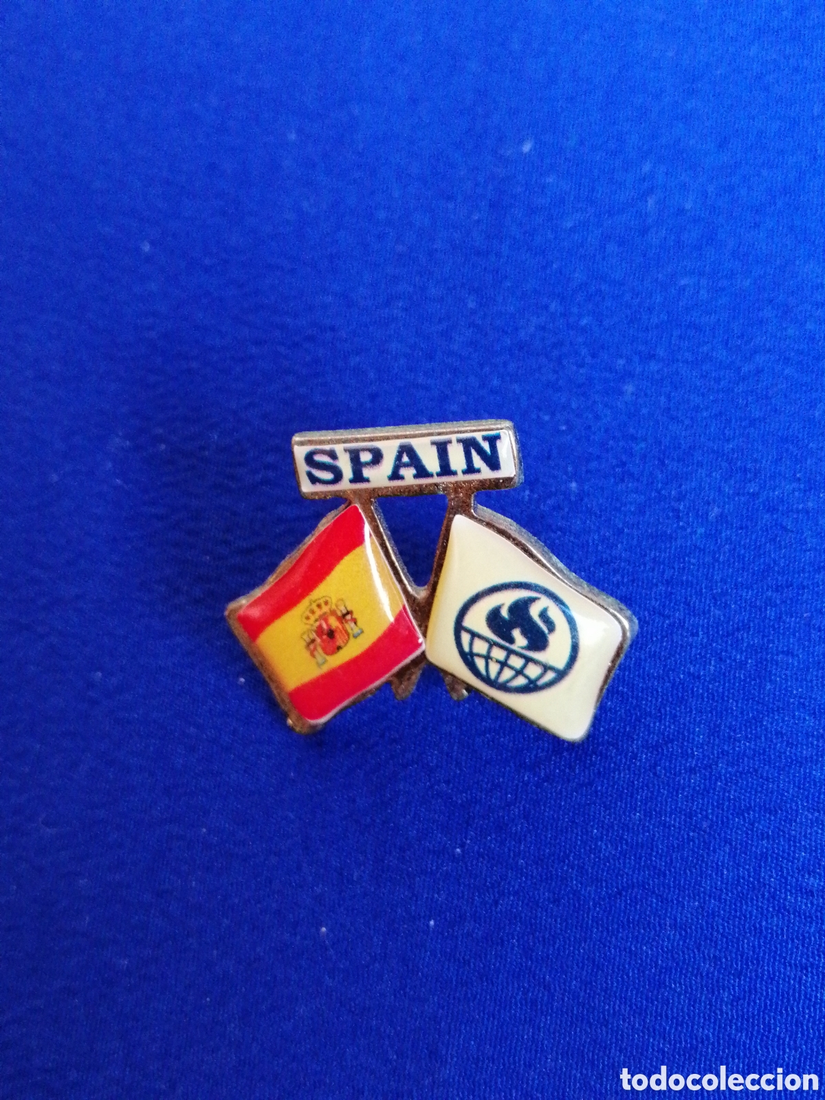 Coleccionismo deportivo: GRUNFOS OLYMPIC SPAIN PIN - Foto 1