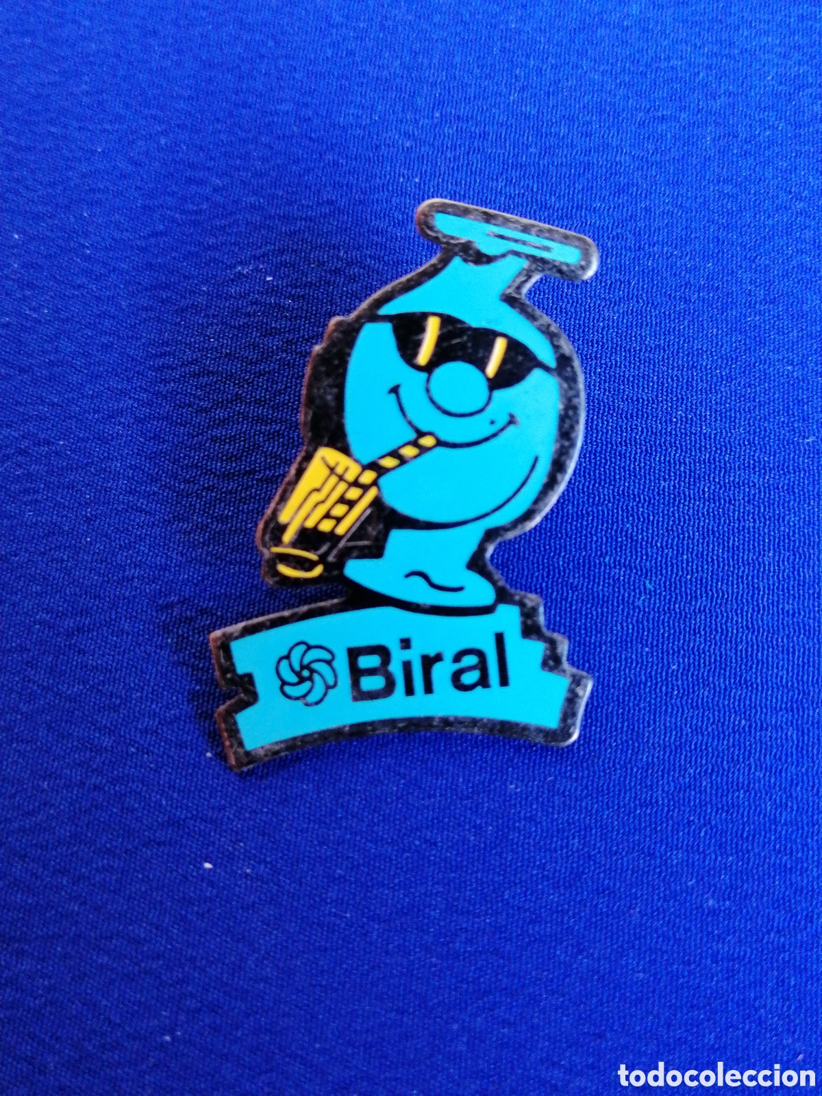 Coleccionismo deportivo: GRUNFOS OLYMPIC BIRAL PIN - Foto 1