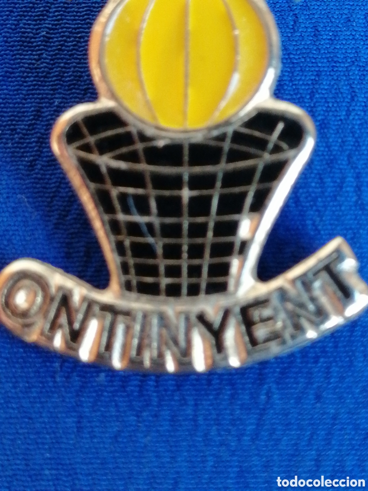 Coleccionismo deportivo: NOU BASQUET ONTINYENT PIN - Foto 2
