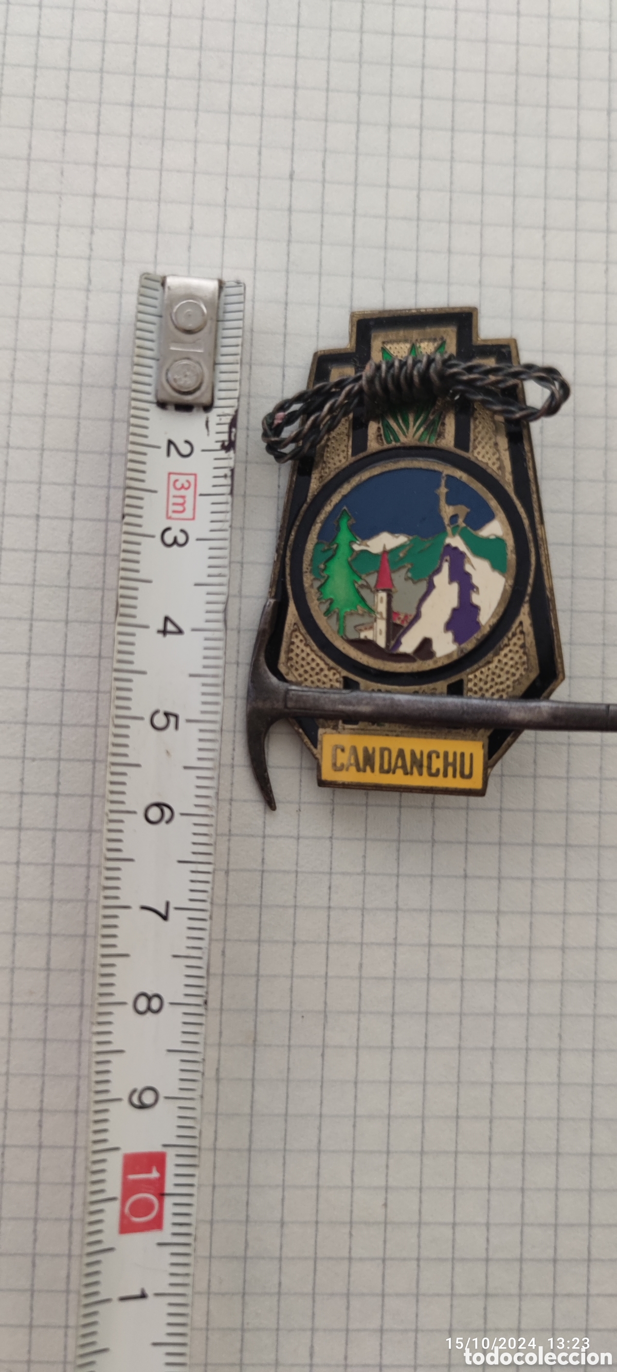 Coleccionismo deportivo: INSIGNIA DE CANDANCHU - Foto 3