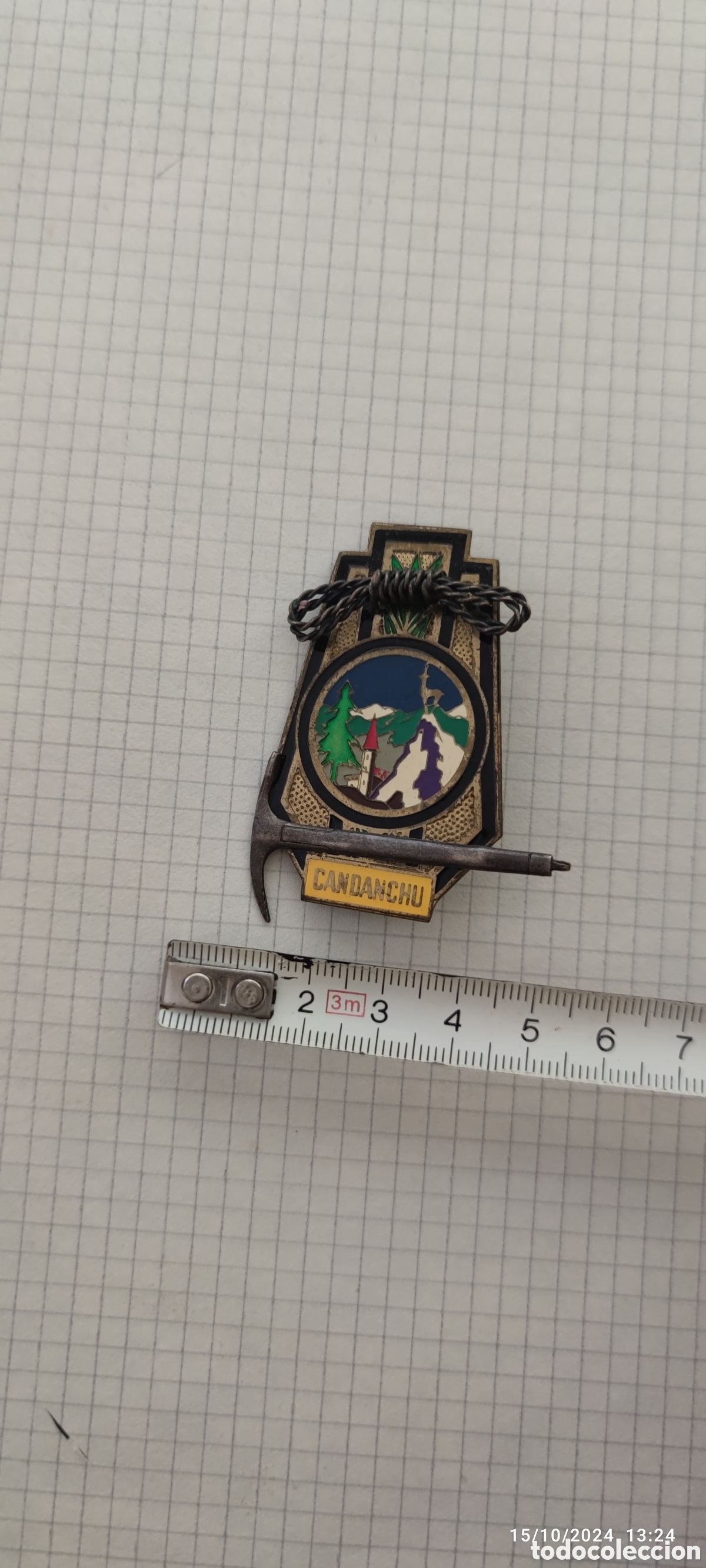 Coleccionismo deportivo: INSIGNIA DE CANDANCHU - Foto 4