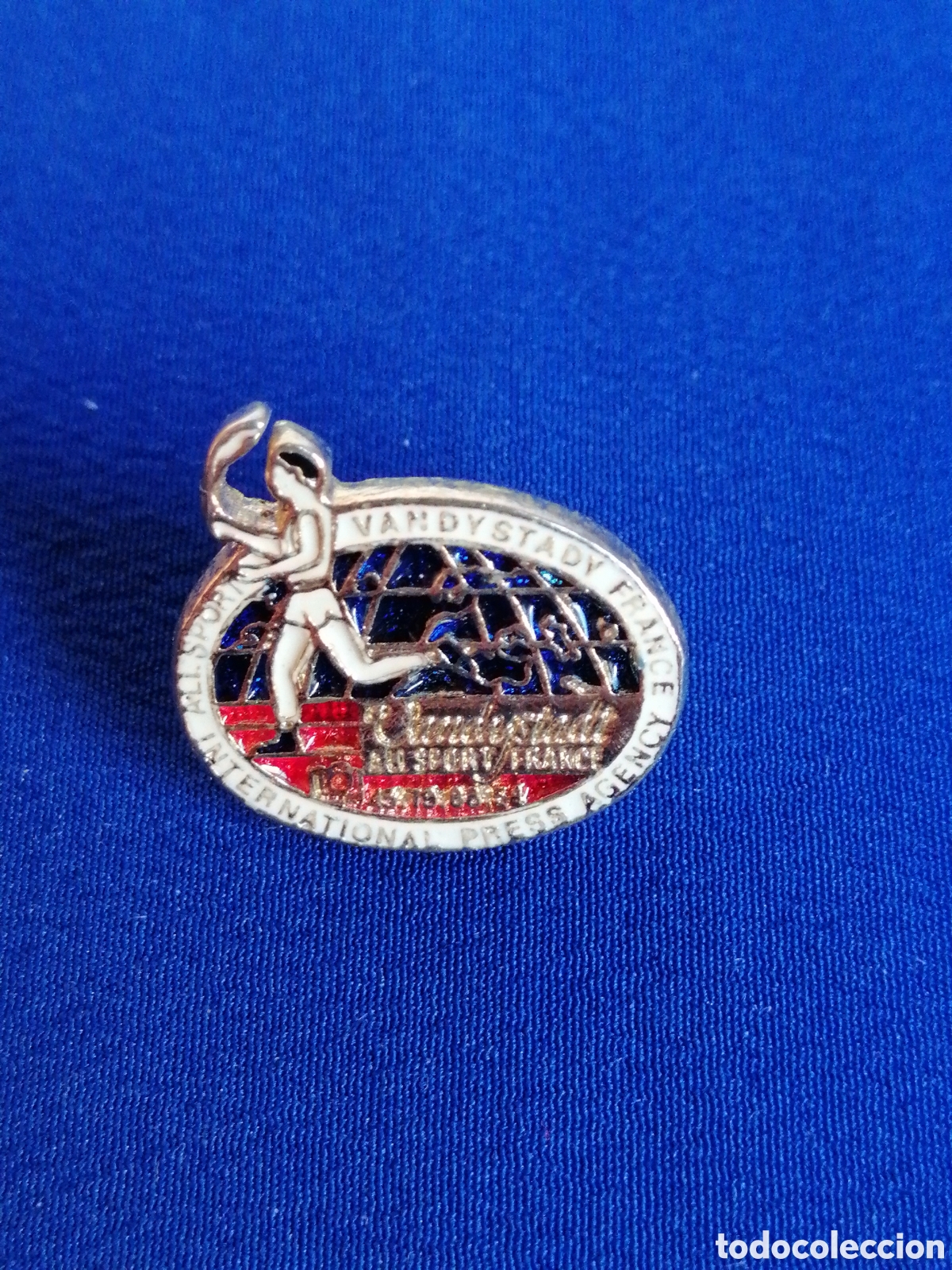 Sammelleidenschaft Sport: INTERNATIONAL PRES AGENCY- ALL SPORT VANDY STANDY -FRANCE - PIN