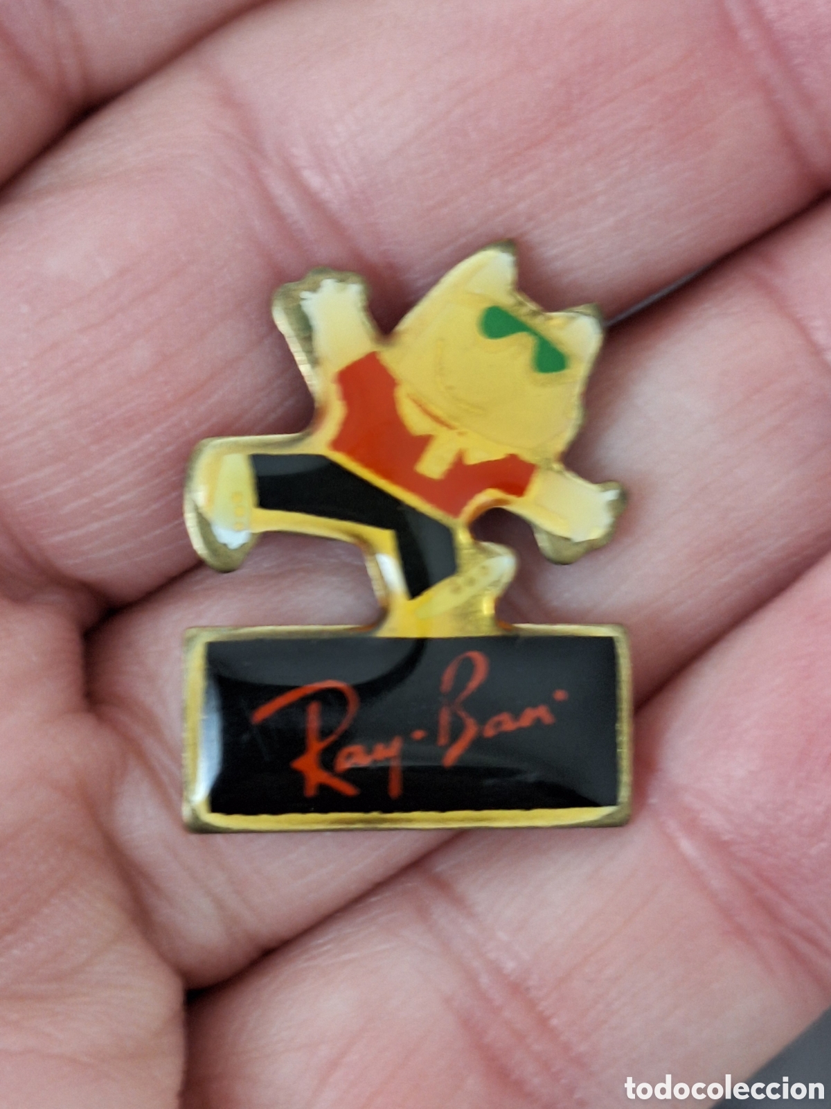 Coleccionismo deportivo: Pin Cobi Olimpiadas Rayban - Foto 1
