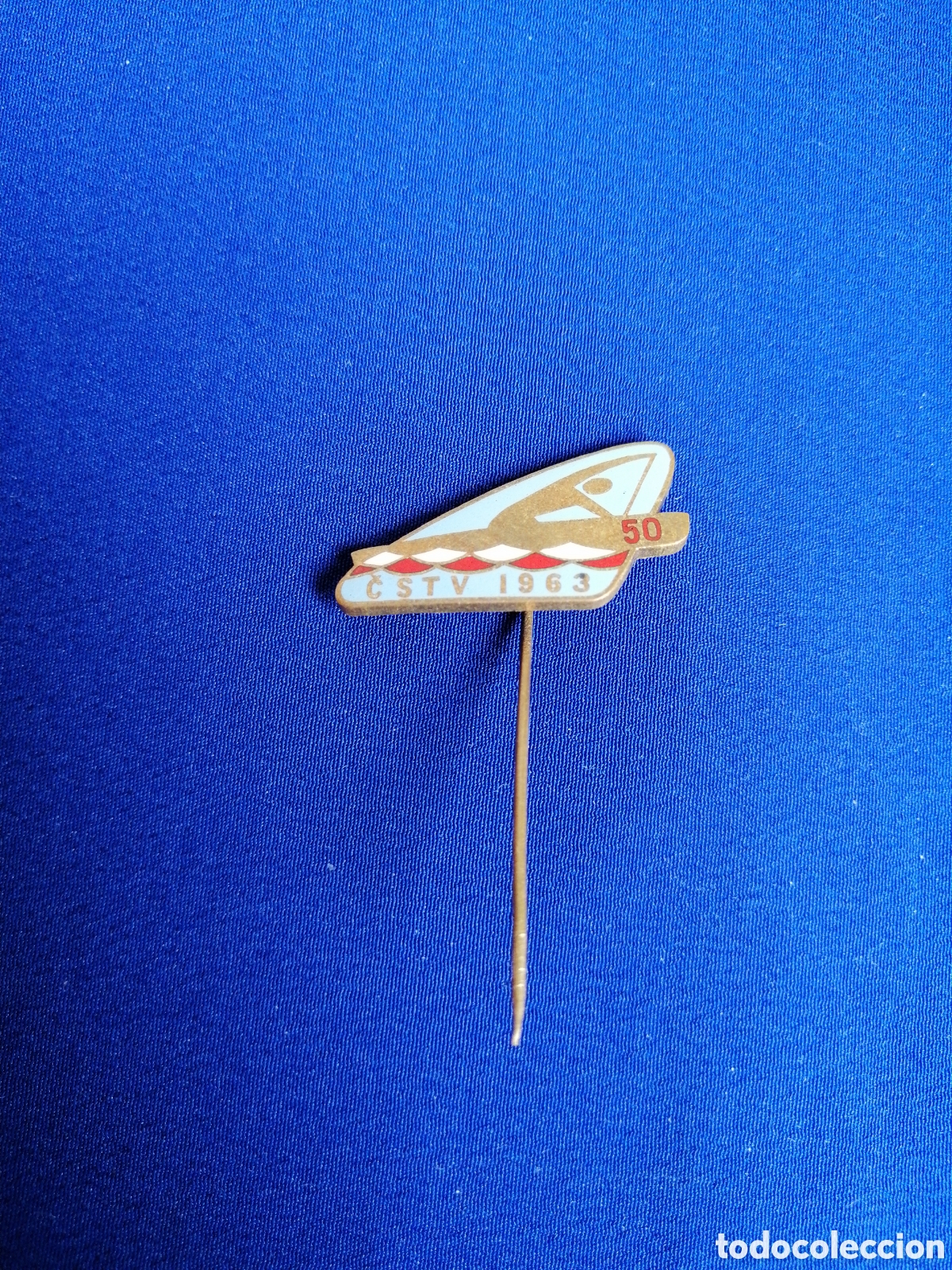 Sammelleidenschaft Sport: REGATAS A REMO A&Ntilde;O 1963 PIN DE ALFILER ANTIGUO