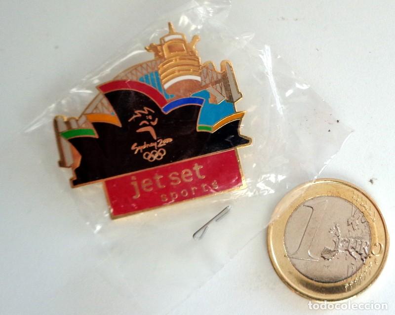 Sammelleidenschaft Sport: PIN BADGE JUEGOS OL&Iacute;MPICOS OLYMPIC GAME SIDNEY 2000 JET SET SPORTS - AMINCO PINS - RARO. NUEVO!