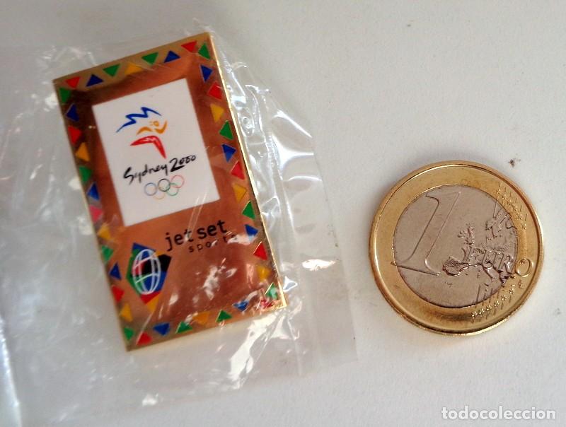Sammelleidenschaft Sport: PIN BADGE JUEGOS OL&Iacute;MPICOS OLYMPIC GAME SIDNEY 2000 JET SET SPORTS - AMINCO PINS - RARO. NUEVO!