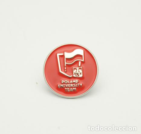 Sammelleidenschaft Sport: 2025 Winter World University Games - Official badge of the Polish national team.